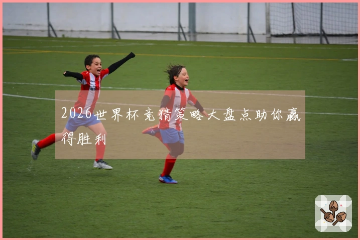 2026世界杯竞猜策略大盘点助你赢得胜利